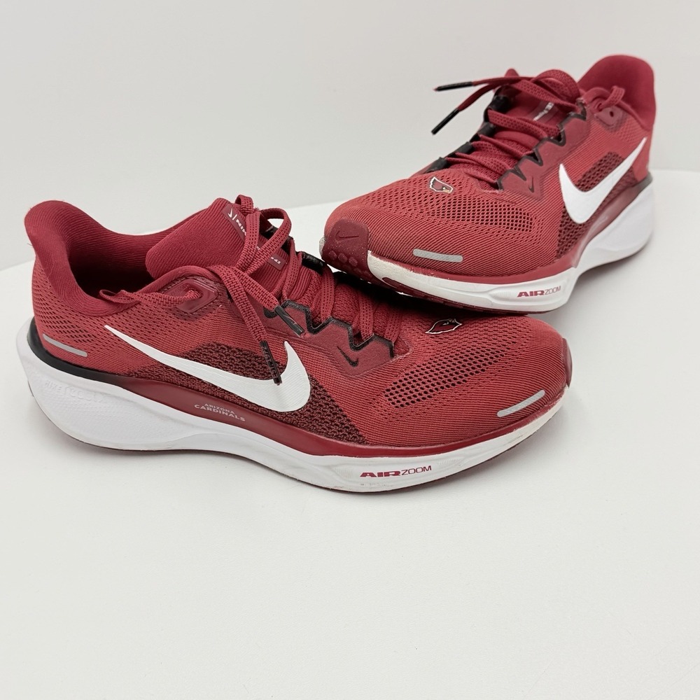 Nike Air Zoom Pegasus 41 Arizona Cardinals Mens 7.5 Red Running Shoes FZ5077-600